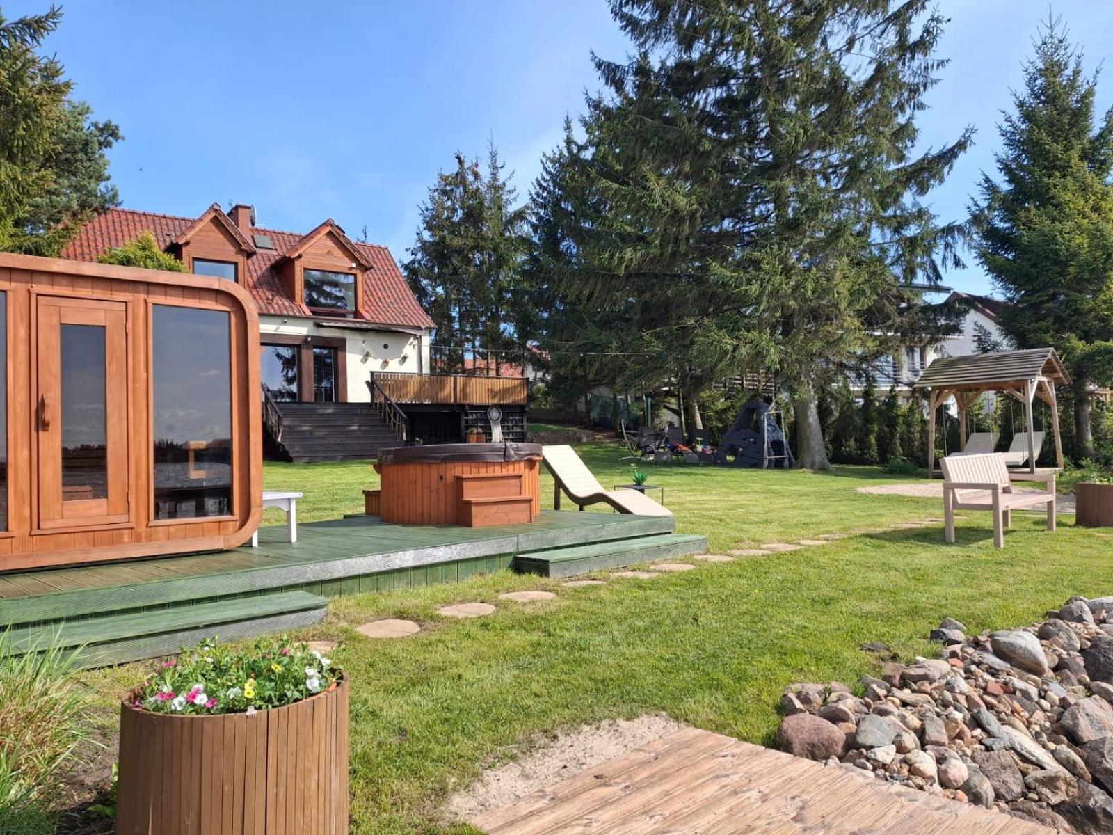 Widokowka 13 Villa Mikołajki Kültér fotó